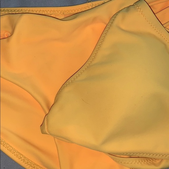 ZAFUL Yellow Wrap Bikini Set - Picture 3 of 4